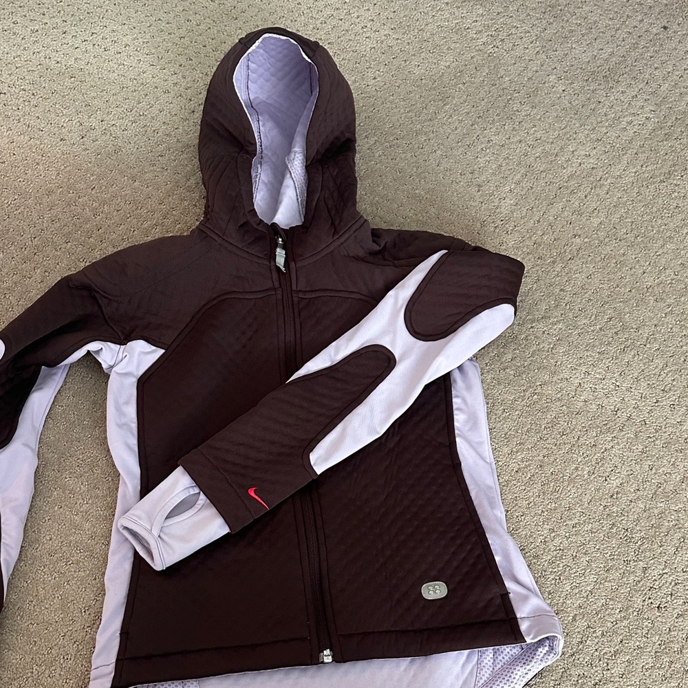 NWOT Nike Sphere Thermal Textured Jacket with Hood & ZipperWomen's Size XS
